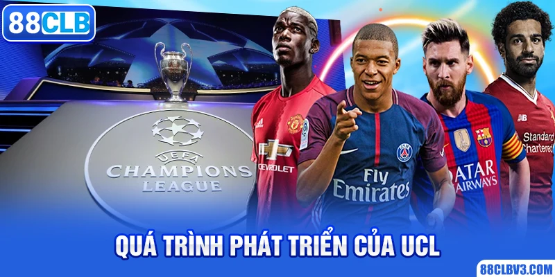 Quá trình phát triển của UCL